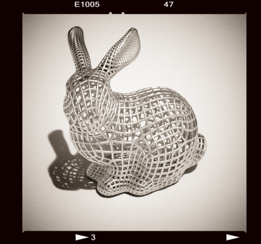 MoI Gallery Stanford Bunny Wireframe