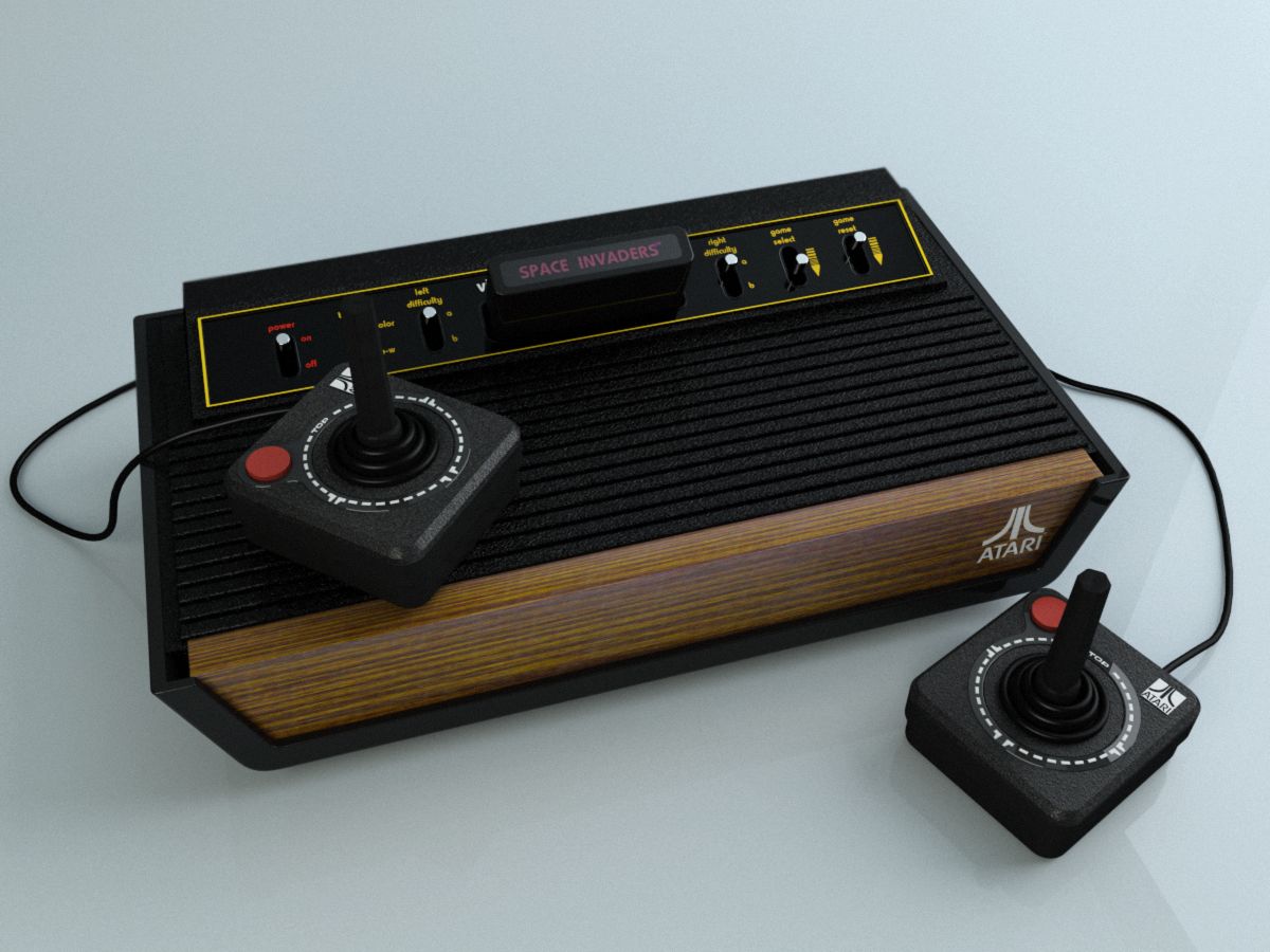 Первые игровые консоли. Приставка Атари 2600. Игровая консоль Атари. Консоль Atari 2600. Игровая консоль Atari 2600 1977 года.